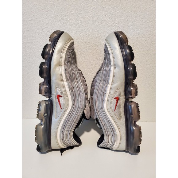 Nike Mens Air Max Vapormax 97 Silver Bullet Size 13 AJ7291-002 No Laces main image 9